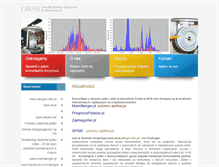 Tablet Screenshot of obas.pl